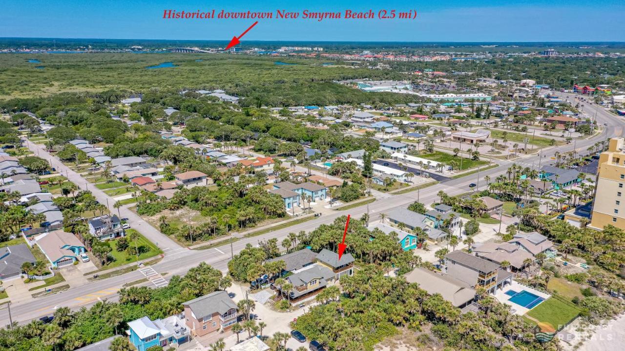 Dog Friendly Loft Steps From Beach With Gas Barbecue Grill And Upstairs Deck! New Smyrna Beach Eksteriør bilde